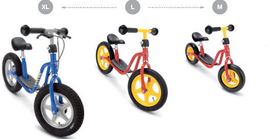 Puky Childrens Learner Bike Sizes