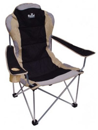 Royal President Folding Camping Chair in brown