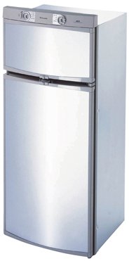 RM 7851L silver caravan motorhome fridge by Dometic