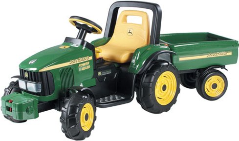 john deere electric toy tractor