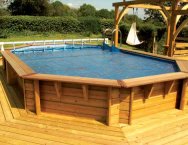 wooden garden pools